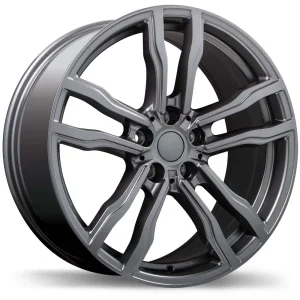 Replika – R200 – Gunmetal – 19″x8.5″ 35mm – All weather Wheels – R200-1985-44MN+35C666